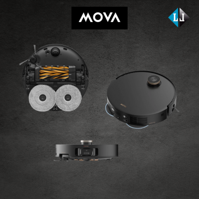 Dulkių siurblys - robotas Mova V50 Ultra Complete (juodas) - NEMOKAMAS PRISTATYMAS 1 Dulkių siurblys - robotas Mova V50 Ultra Complete (juodas) - NEMOKAMAS PRISTATYMAS 1
