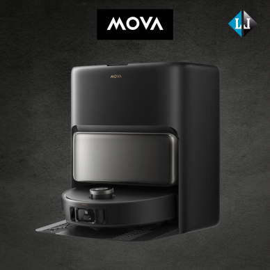 Dulkių siurblys - robotas Mova V50 Ultra Complete (juodas) - NEMOKAMAS PRISTATYMAS Dulkių siurblys - robotas Mova V50 Ultra Complete (juodas) - NEMOKAMAS PRISTATYMAS