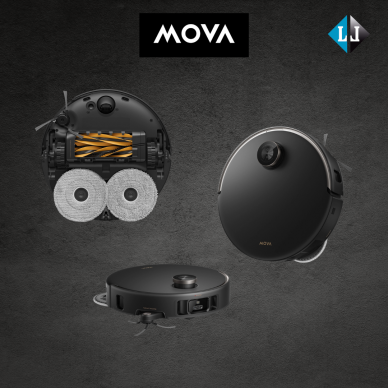 Dulkių siurblys - robotas Mova V50 Ultra (juodas) - NEMOKAMAS PRISTATYMAS 1 Dulkių siurblys - robotas Mova V50 Ultra (juodas) - NEMOKAMAS PRISTATYMAS 1