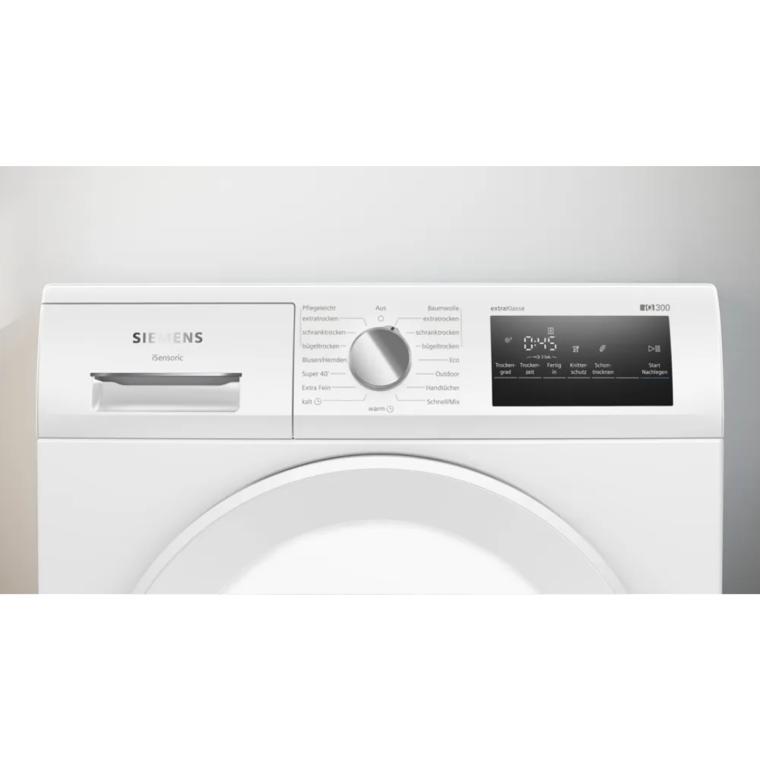 Džiovyklė Siemens iQ300 WT43HV94 (8kg) 1 Džiovyklė Siemens iQ300 WT43HV94 (8kg) 1