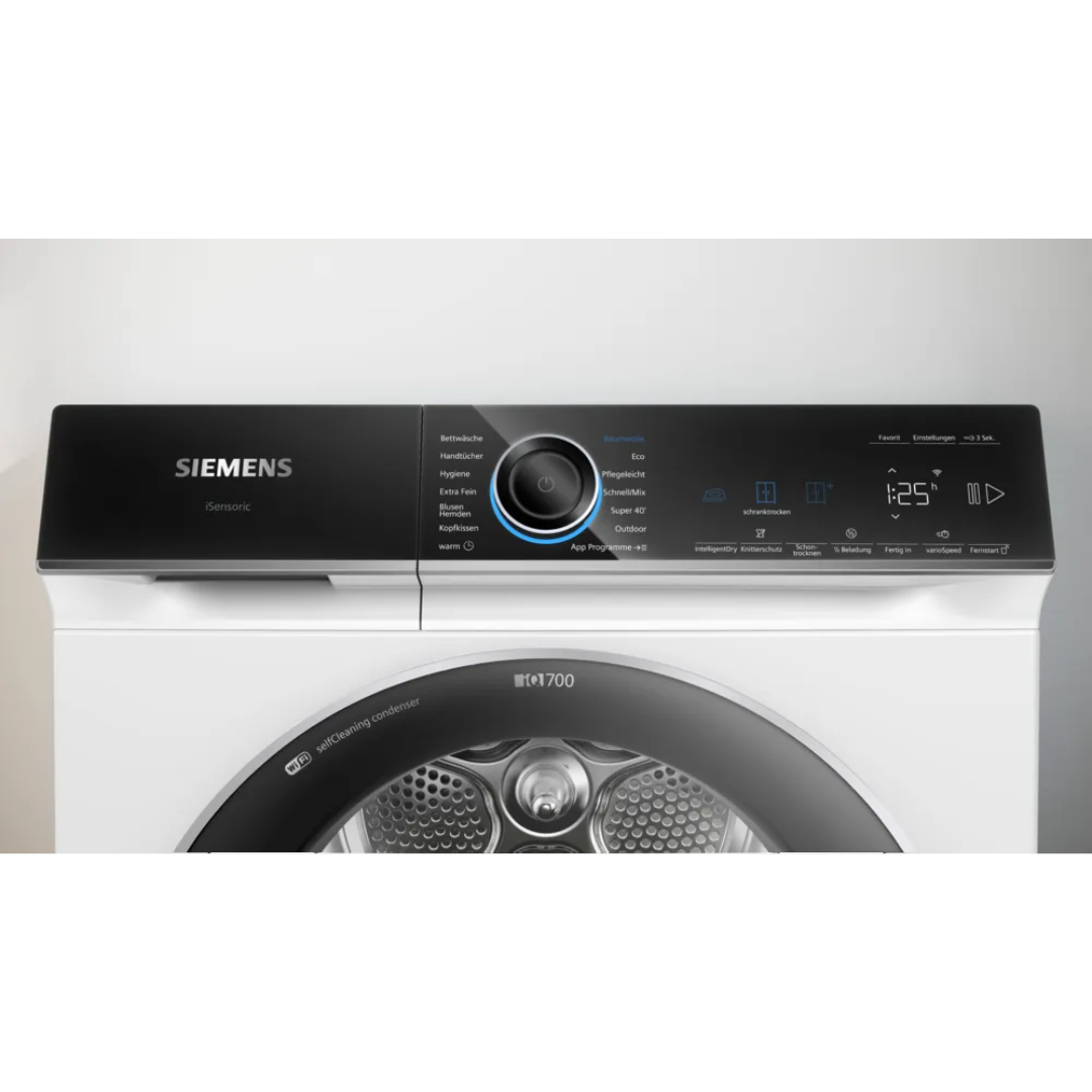 Džiovyklė Siemens iQ700 WQ46B2D41 (9 kg) 1 Džiovyklė Siemens iQ700 WQ46B2D41 (9 kg) 1