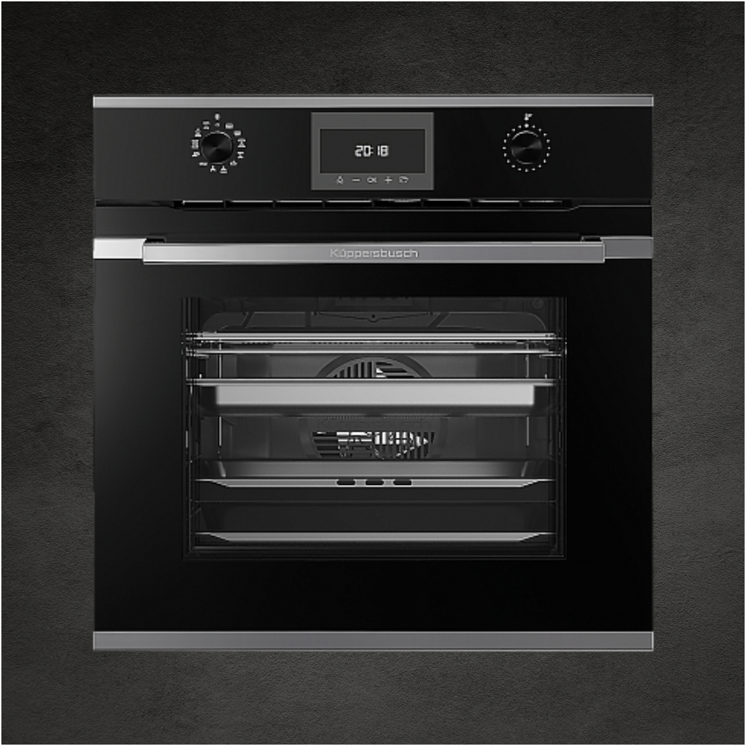 Garinė orkaitė Kuppersbusch BD 6340.0 S - AirFry + DK 3000 Silver Chrome Garinė orkaitė Kuppersbusch BD 6340.0 S - AirFry + DK 3000 Silver Chrome