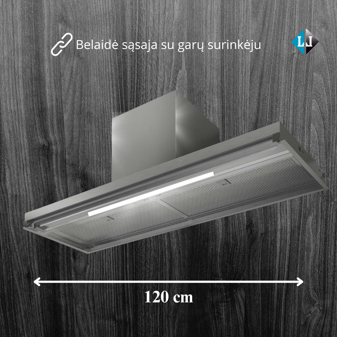Garų surinkėjas Elica BOXIN ADVANCE PLUS IX/A/120 PRF0195342 Garų surinkėjas Elica BOXIN ADVANCE PLUS IX/A/120 PRF0195342