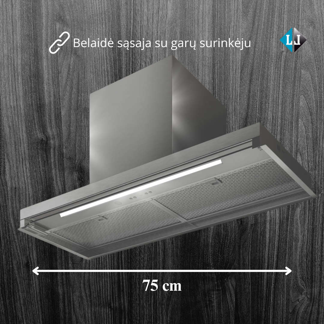 Garų surinkėjas Elica BOXIN ADVANCE PLUS IX/A/75 PRF0195605 Garų surinkėjas Elica BOXIN ADVANCE PLUS IX/A/75 PRF0195605