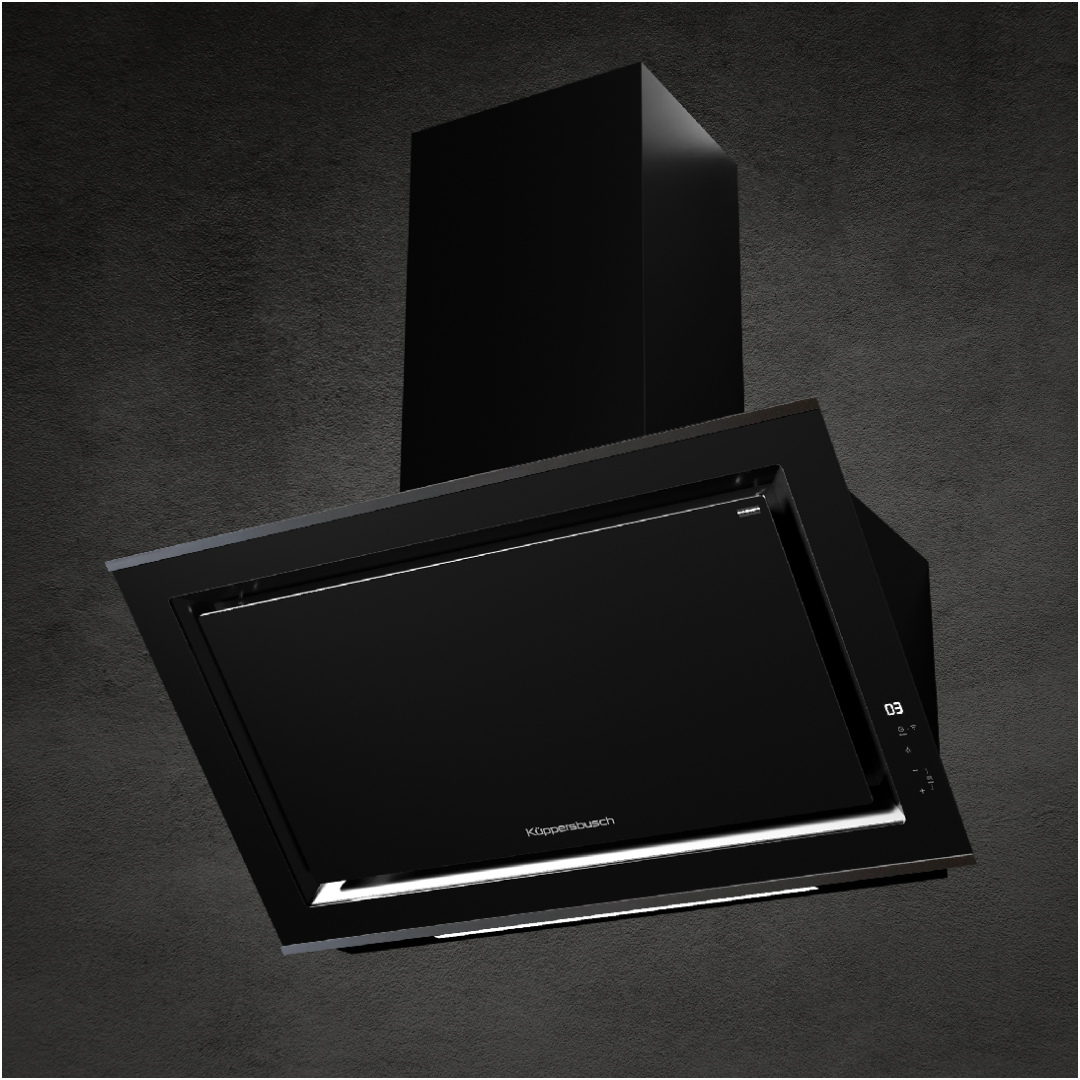 Garų surinkėjas Kuppersbusch DW 9880.0 S + DK 9882 Black Chrome Garų surinkėjas Kuppersbusch DW 9880.0 S + DK 9882 Black Chrome