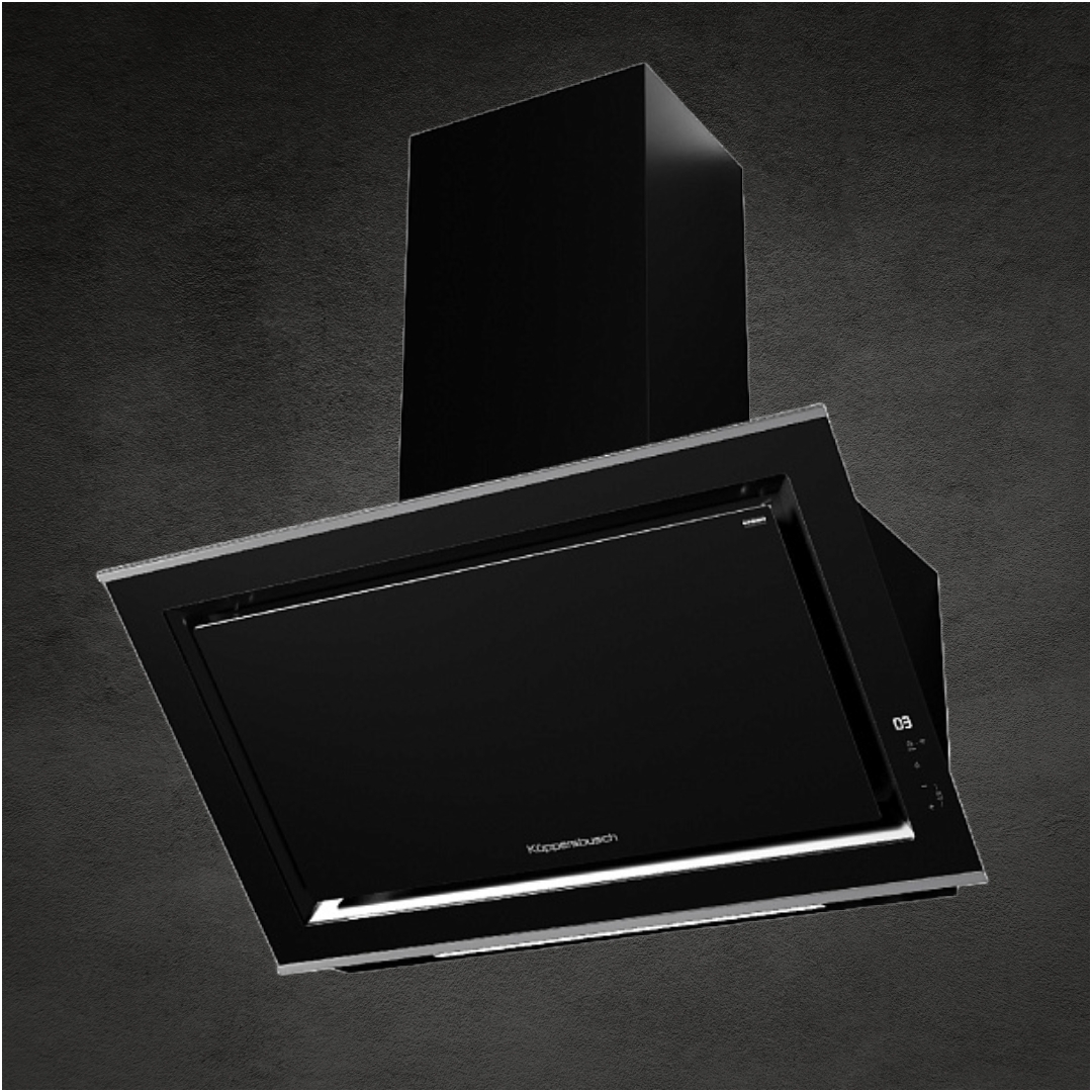 Garų surinkėjas Kuppersbusch DW 9880.0 S + DK 9883 Silver Chrome Garų surinkėjas Kuppersbusch DW 9880.0 S + DK 9883 Silver Chrome