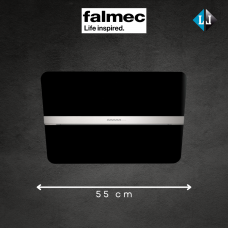 Garų surinkėjas Falmec FLIPPER 55 cm Satin Black - NEMOKAMAS PRISTATYMAS