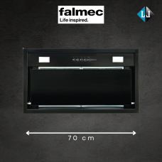 Garų surinkėjas Falmec MAX EVO 70 Black - NEMOKAMAS PRISTATYMAS