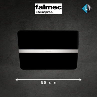 Garų surinkėjas Falmec FLIPPER 55 cm Satin Black - NEMOKAMAS PRISTATYMAS Garų surinkėjas Falmec FLIPPER 55 cm Satin Black - NEMOKAMAS PRISTATYMAS