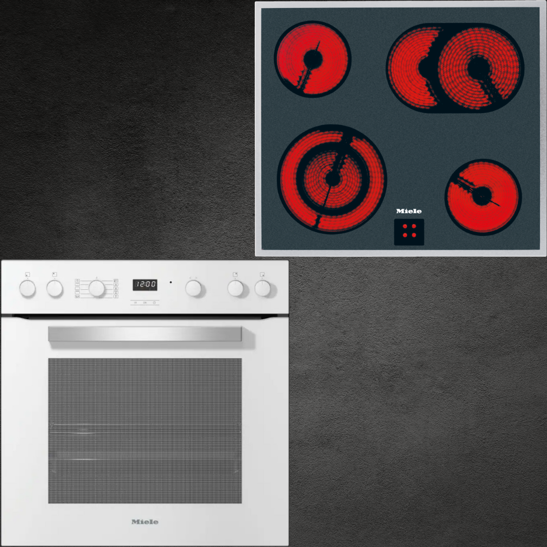 Orkaitė Miele H 2455 E ACTIVE Balta + kaitlentė (pasirinktina) 1 Orkaitė Miele H 2455 E ACTIVE Balta + kaitlentė (pasirinktina) 1