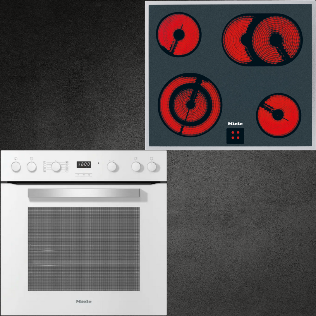 Orkaitė Miele H 2455 E ACTIVE Balta + kaitlentė (pasirinktina) 9 Orkaitė Miele H 2455 E ACTIVE Balta + kaitlentė (pasirinktina) 9