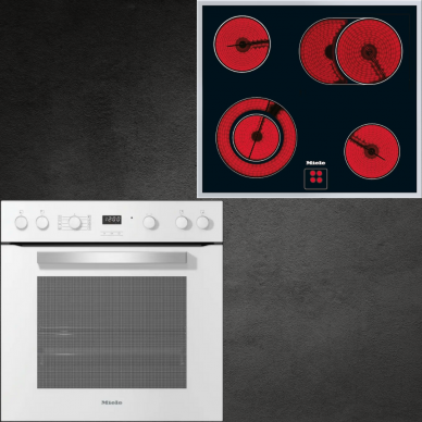 Orkaitė Miele H 2455 E ACTIVE Balta + kaitlentė (pasirinktina) 2 Orkaitė Miele H 2455 E ACTIVE Balta + kaitlentė (pasirinktina) 2