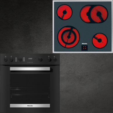 Orkaitė Miele H 2455 E ACTIVE Edelstahl + kaitlentė (pasirinktina) 1 Orkaitė Miele H 2455 E ACTIVE Edelstahl + kaitlentė (pasirinktina) 1