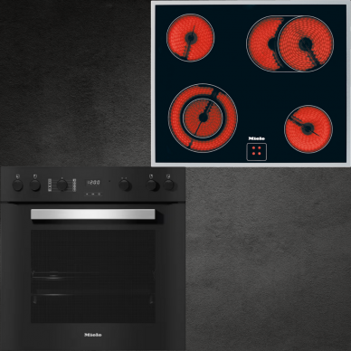 Orkaitė Miele H 2455 E ACTIVE Juoda + kaitlentė (pasirinktina) 8 Orkaitė Miele H 2455 E ACTIVE Juoda + kaitlentė (pasirinktina) 8