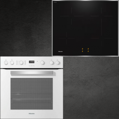 Orkaitė Miele H 2455 I ACTIVE Balta + indukcinė kaitlentė (pasirinktina) 2 Orkaitė Miele H 2455 I ACTIVE Balta + indukcinė kaitlentė (pasirinktina) 2