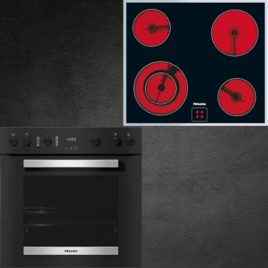 Orkaitė Miele H 2457 E ACTIVE Edelstahl + kaitlentė (pasirinktina) 3