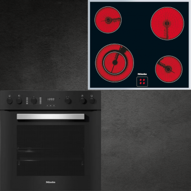 Orkaitė Miele H 2457 E ACTIVE Juoda + kaitlentė (pasirinktina) 3 Orkaitė Miele H 2457 E ACTIVE Juoda + kaitlentė (pasirinktina) 3