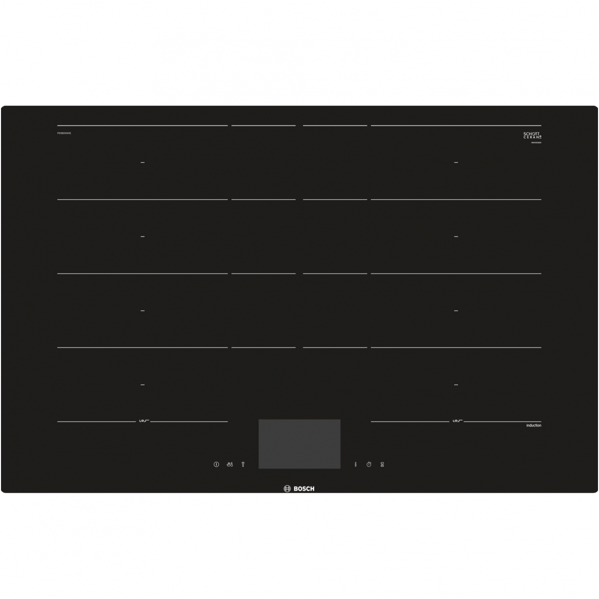 Indukcinė kaitlentė Bosch PXY801KW1E 3