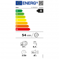 Indaplovė Miele G 7760 SCVi AutoDos