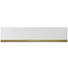 Indų pašildymo stalčius (Baltas) Kuppersbusch CSW6800.0 + DK4002 Gold