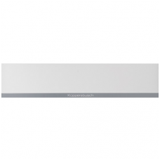 Indų pašildymo stalčius (Baltas) Kuppersbusch CSZ6800.0 + DK3002 Silver Chrome