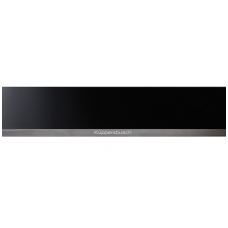 Indų pašildymo stalčius (Juodas) Kuppersbusch CSW6800.0 + DK2002 Black Chrome