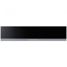 Indų pašildymo stalčius (Juodas) Kuppersbusch CSW6800.0 + DK3002 Silver Chrome
