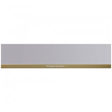 Indų pašildymo stalčius (Pilkas) Kuppersbusch CSW6800.0 + DK4002 Gold
