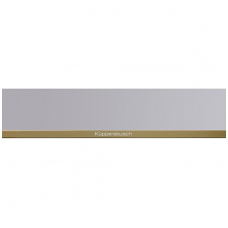 Indų pašildymo stalčius (Pilkas) Kuppersbusch CSZ6800.0 + DK4002 Gold