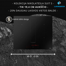 Indukcinė kaitlentė (matinė) Elica NIKOLATESLA FIT SL RAW BR/A/60 PRF0210740 su integruotu garų surinkėju - NEMOKAMAS PRISTATYMAS Indukcinė kaitlentė (matinė) Elica NIKOLATESLA FIT SL RAW BR/A/60 PRF0210740 su integruotu garų surinkėju - NEMOKAMAS PRISTATYMAS