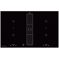 Indukcinė kaitlentė su integruotu gartraukiu Kuppersbusch KMI8500.0SR + 99090 Black Chrome