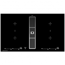 Indukcinė kaitlentė su integruotu gartraukiu Kuppersbusch KMI9800.0SR + 99091 Silver Chrome