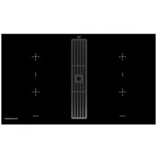 Indukcinė kaitlentė su integruotu gartraukiu Kuppersbusch KMI9850.0SR + 99090 Black Chrome