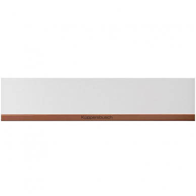 Indų pašildymo stalčius (Baltas) Kuppersbusch CSZ6800.0 + DK7002 Copper