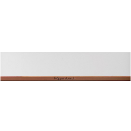 Indų pašildymo stalčius (Baltas) Kuppersbusch CSZ6800.0 + DK7002 Copper
