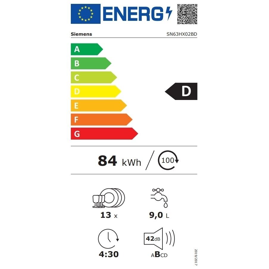 Indaplovė Siemens SN63HX02BD 2 Indaplovė Siemens SN63HX02BD 2
