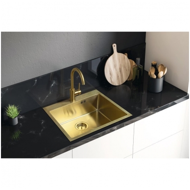 Kriauklė BERG GOLD 10 BOC 1 Kriauklė BERG GOLD 10 BOC 1