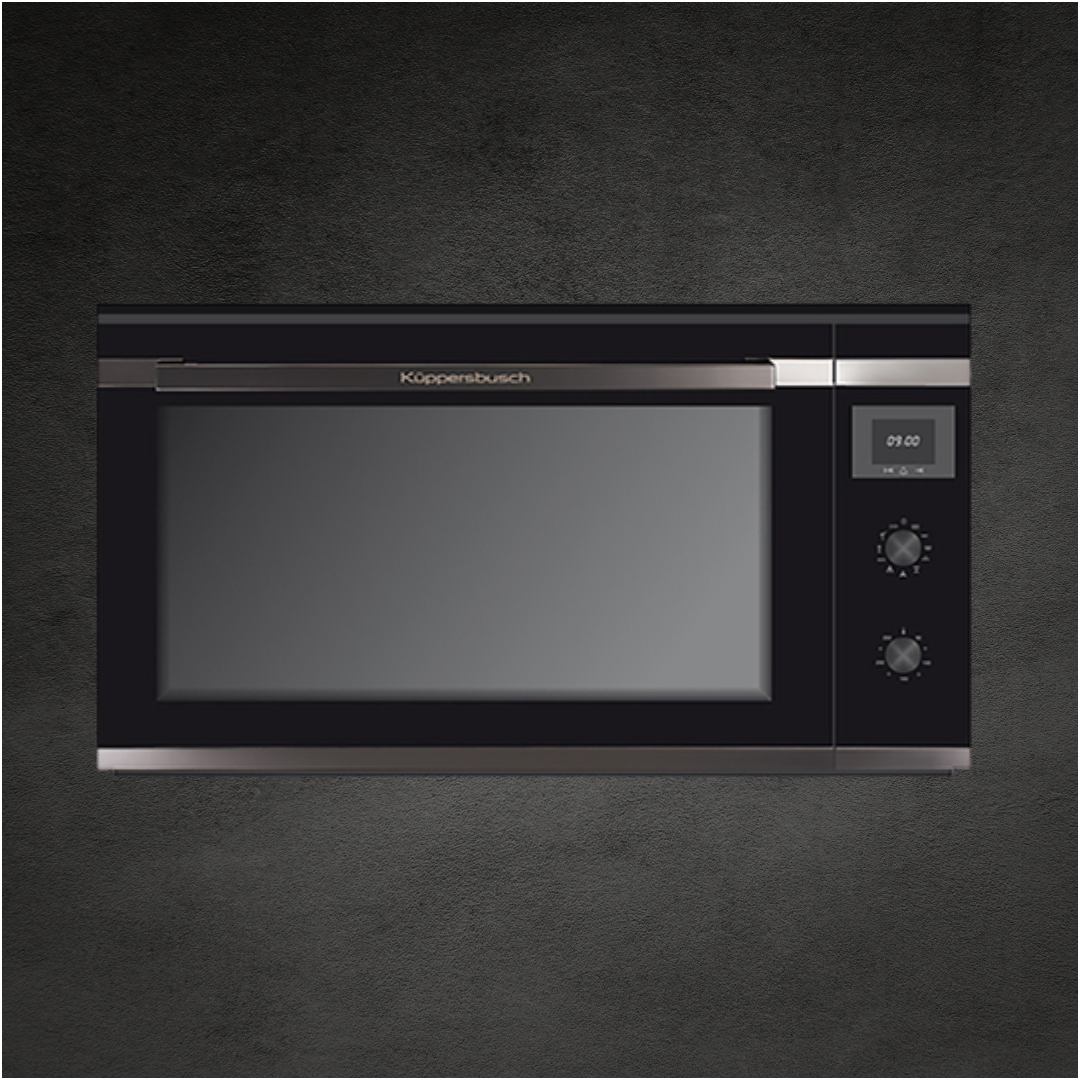 Orkaitė Kuppersbusch B 9330.0S + DK 2004 Black Chrome
