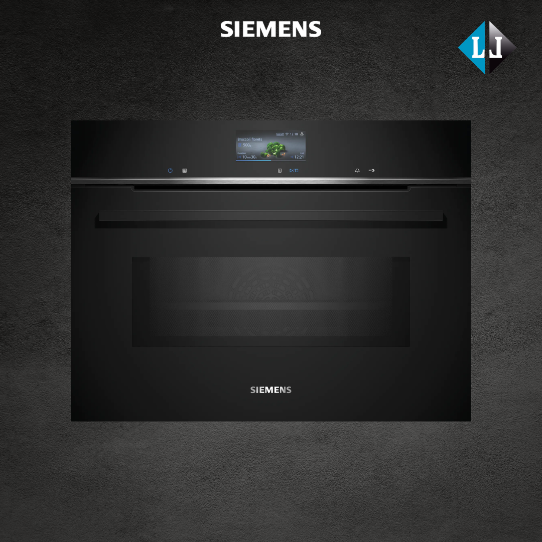 Orkaitė Siemens CM736G1B1 su mikrobangų funkcija ir AirFry Orkaitė Siemens CM736G1B1 su mikrobangų funkcija ir AirFry