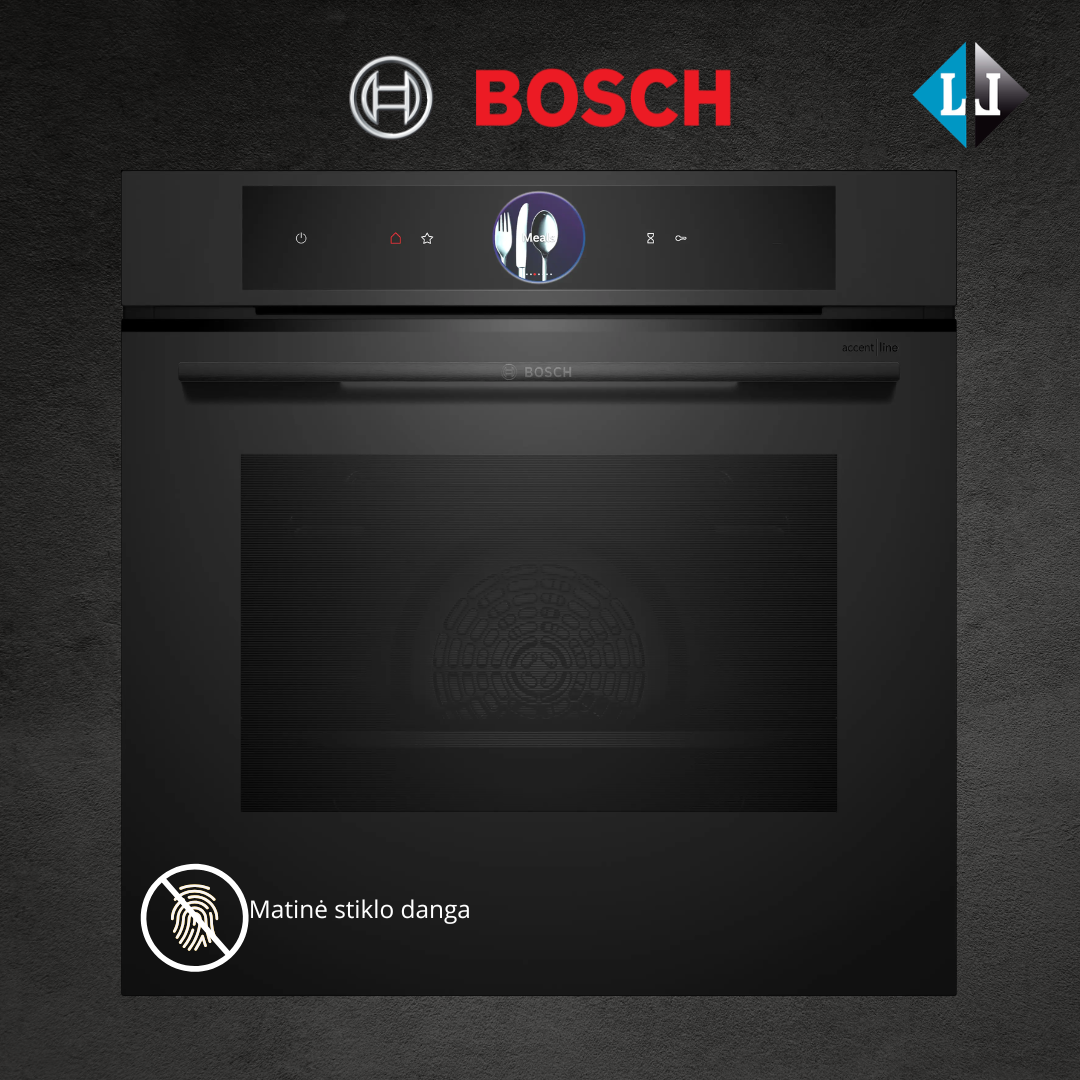Orkaitė su pirolize Bosch HBG976MM1 - NEMOKAMAS PRISTATYMAS Orkaitė su pirolize Bosch HBG976MM1 - NEMOKAMAS PRISTATYMAS