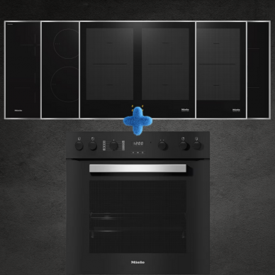 Orkaitė Miele H 2455 I ACTIVE Juoda + indukcinė kaitlentė (pasirinktina) Orkaitė Miele H 2455 I ACTIVE Juoda + indukcinė kaitlentė (pasirinktina)