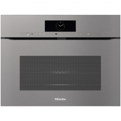 Orkaitė Miele H 7840 BMX (Grafitinė) su mikrobangų krosnele