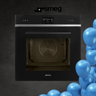 Orkaitė SMEG SO6402S3PB su garų funkcija Orkaitė SMEG SO6402S3PB su garų funkcija