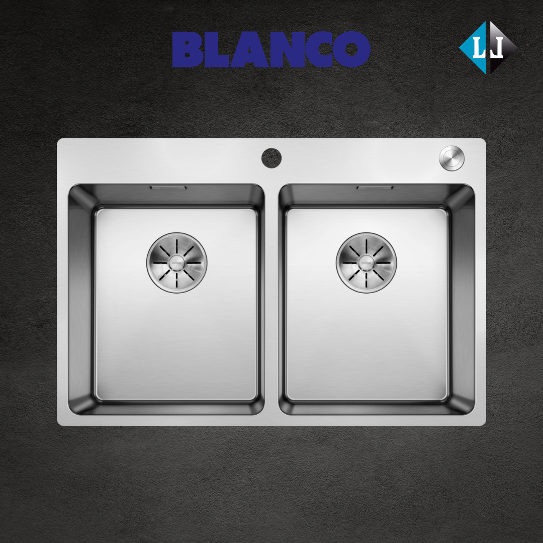 Plautuvė su ekscentriniu ventiliu Blanco ANDANO 340/340-IF/A 525248 - NEMOKAMAS PRISTATYMAS Plautuvė su ekscentriniu ventiliu Blanco ANDANO 340/340-IF/A 525248 - NEMOKAMAS PRISTATYMAS