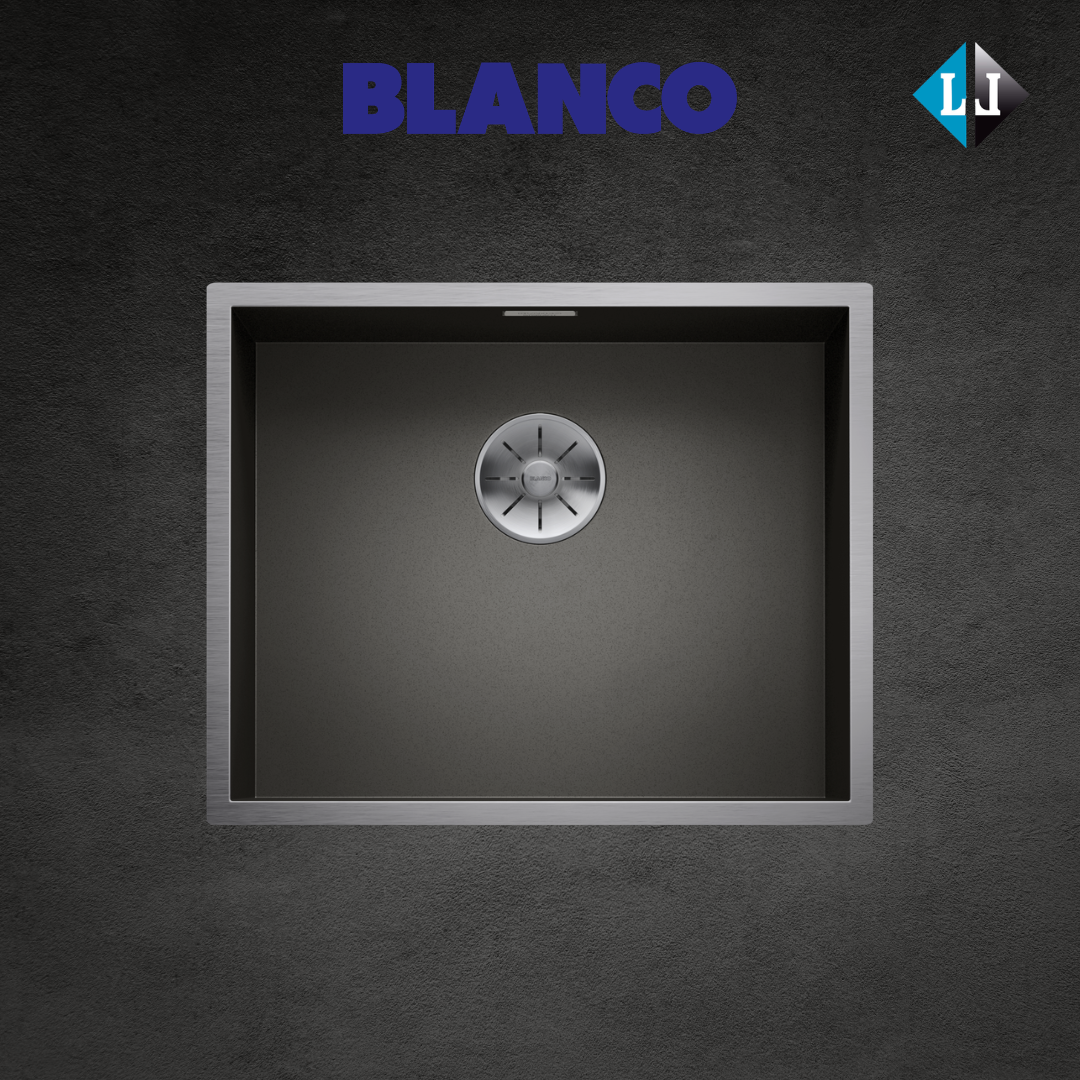 Plautuvė Blanco ZEROX 500-U Dark Steel 526243 - NEMOKAMAS PRISTATYMAS Plautuvė Blanco ZEROX 500-U Dark Steel 526243 - NEMOKAMAS PRISTATYMAS