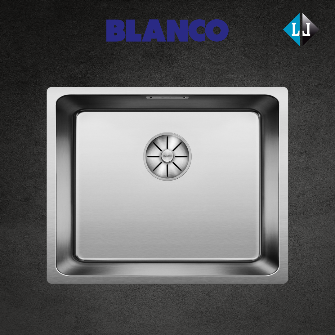 Plautuvė su ventiliu Blanco ANDANO 500-U, 522967 - NEMOKAMAS PRISTATYMAS