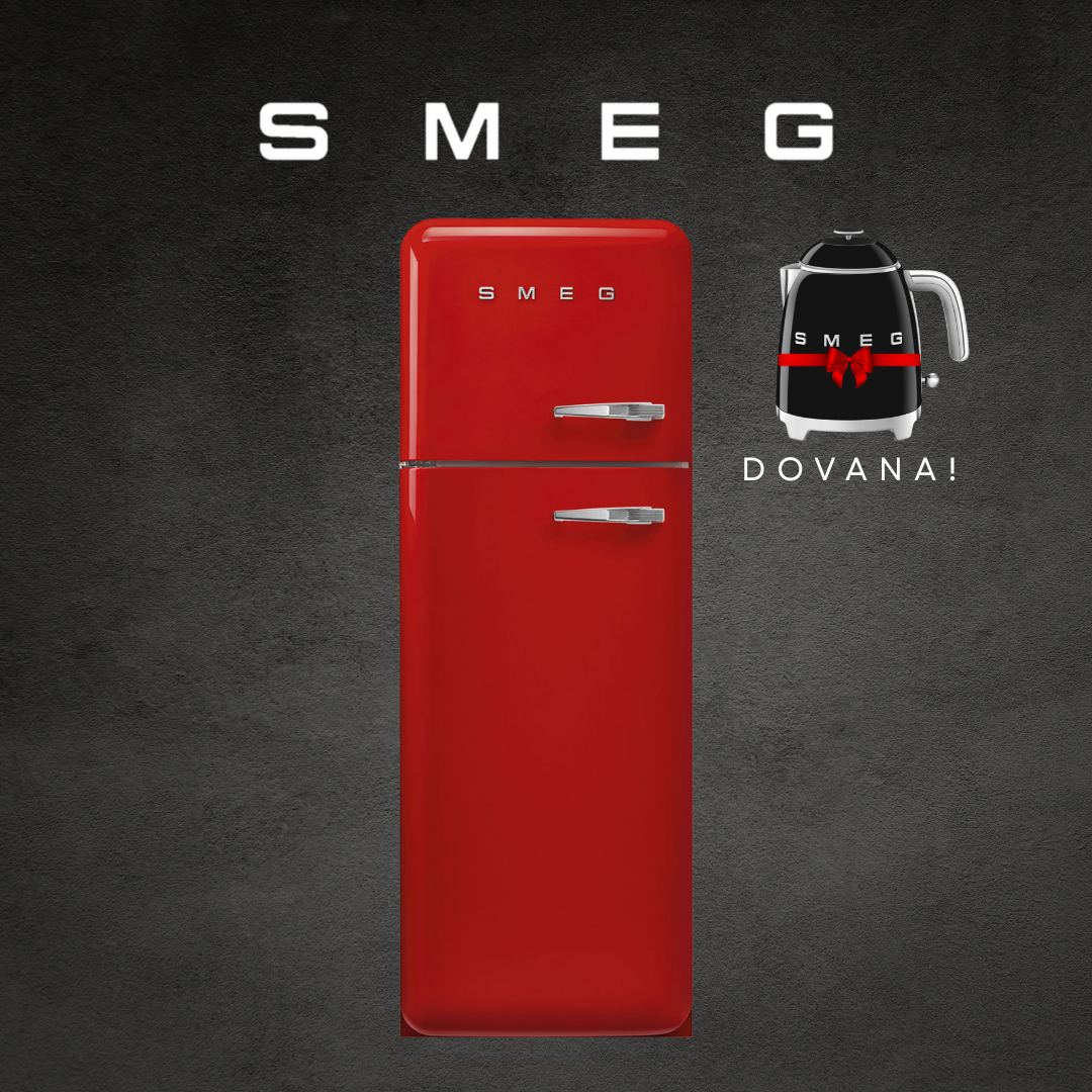 Šaldytuvas SMEG FAB30LRD6 + DOVANA - Užsakomoji prekė Šaldytuvas SMEG FAB30LRD6 + DOVANA - Užsakomoji prekė