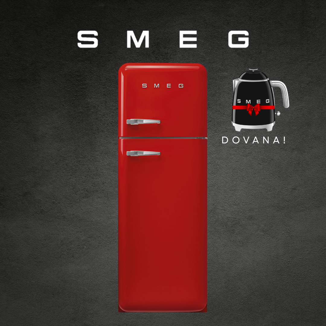 Šaldytuvas SMEG FAB30RRD6 + DOVANA - Užsakomoji prekė Šaldytuvas SMEG FAB30RRD6 + DOVANA - Užsakomoji prekė