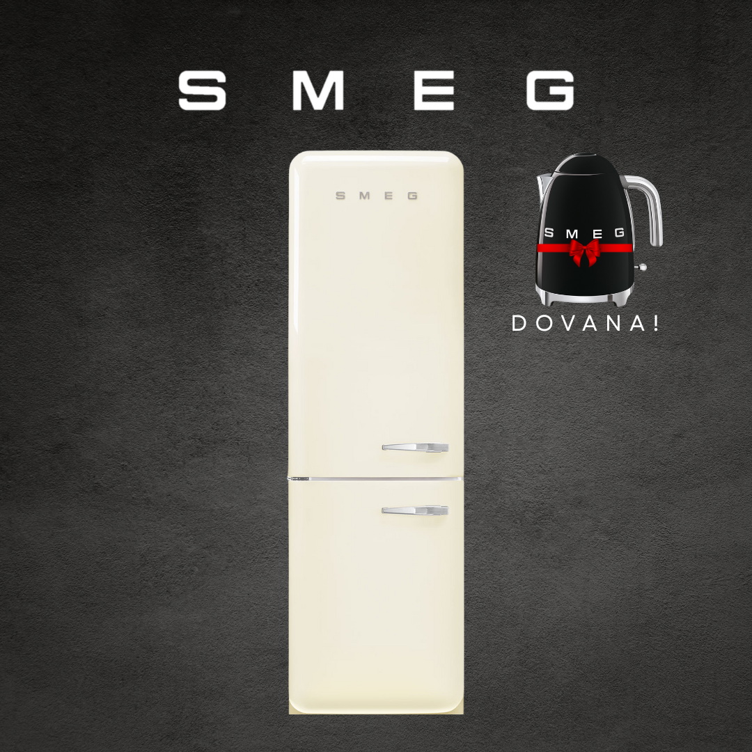 Šaldytuvas SMEG FAB32LCR6 + DOVANA - Užsakomoji prekė Šaldytuvas SMEG FAB32LCR6 + DOVANA - Užsakomoji prekė