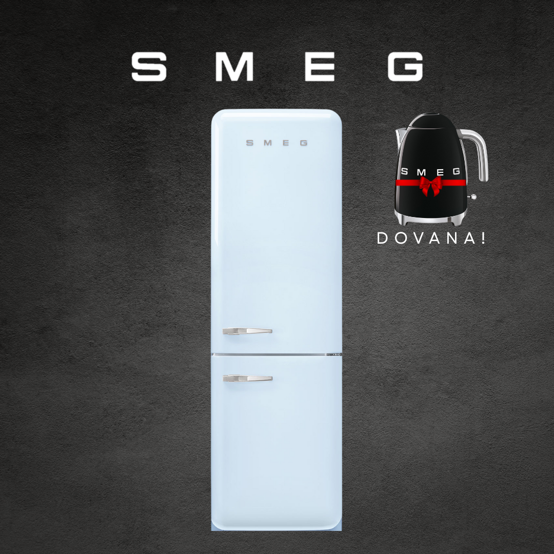 Šaldytuvas SMEG FAB32RPB6 + DOVANA - Užsakomoji prekė Šaldytuvas SMEG FAB32RPB6 + DOVANA - Užsakomoji prekė